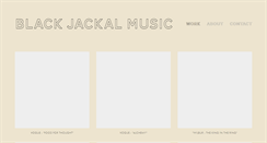 Desktop Screenshot of blackjackalmusic.com