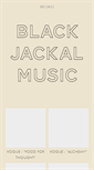 Mobile Screenshot of blackjackalmusic.com